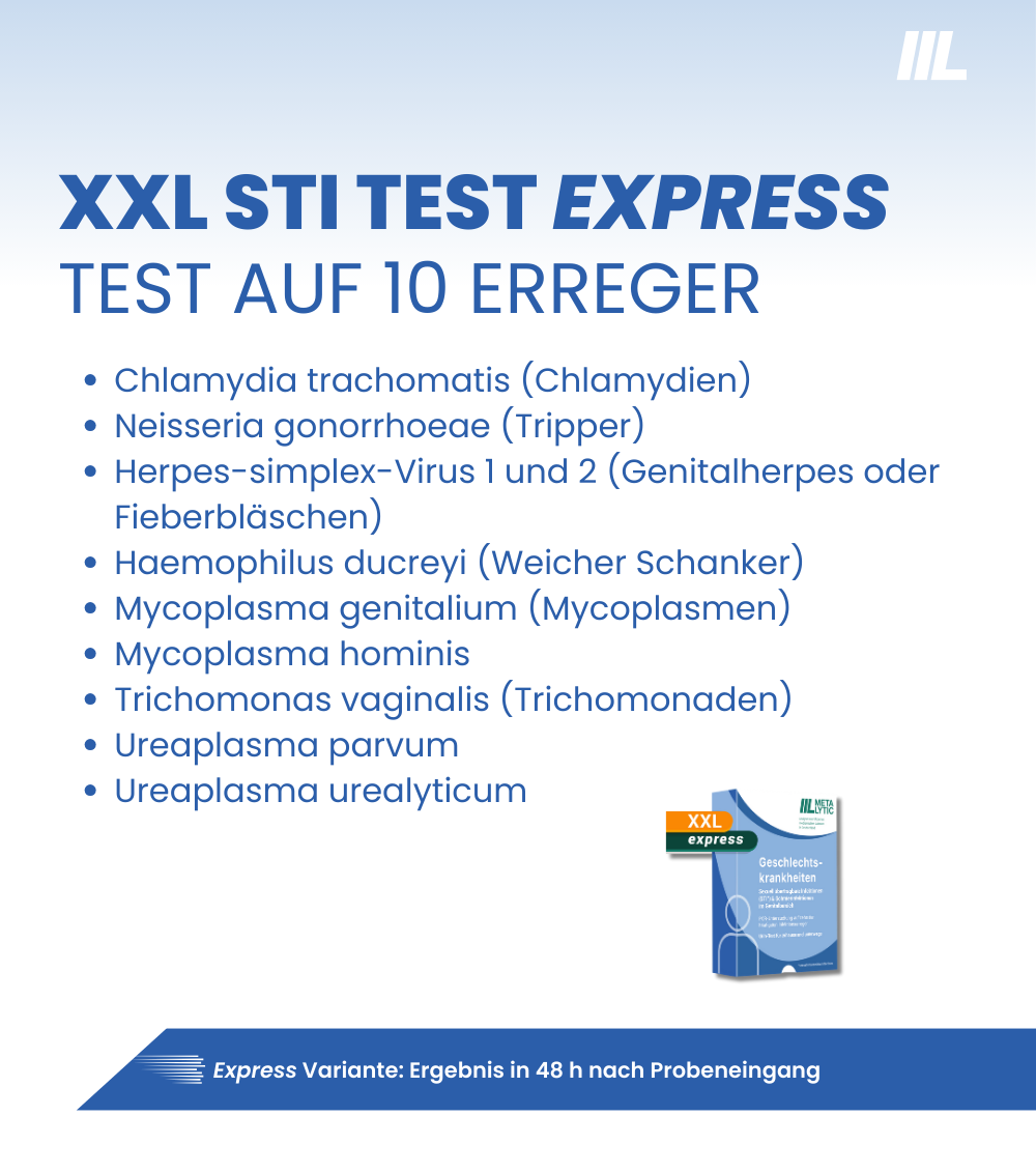 STI Test für Geschlechtskrankheiten